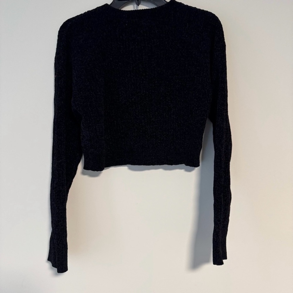 Pageboy Black Button-Up Cropped Cardigan - Picture 6 of 7
